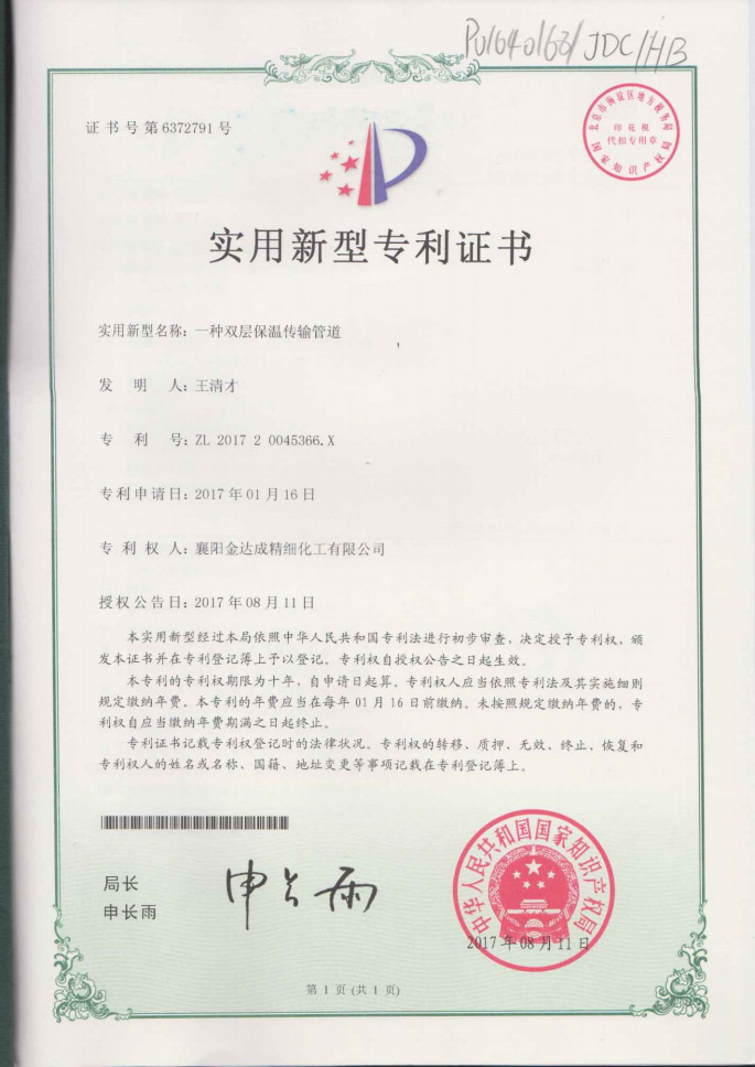 HACCP Chinese Certificate